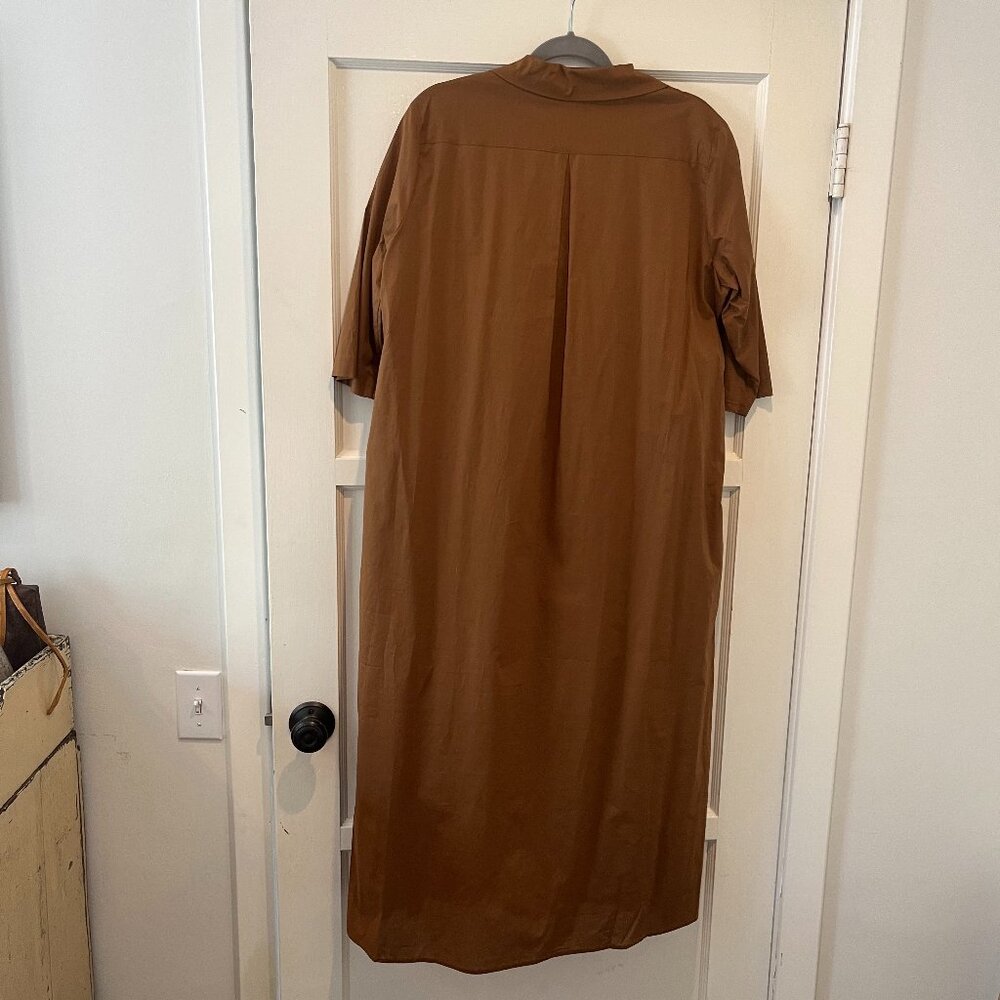 Neirami Caftan Long Dress XL Tobacco with tags - Picture 2 of 4